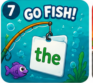 Sight Word Go Fish