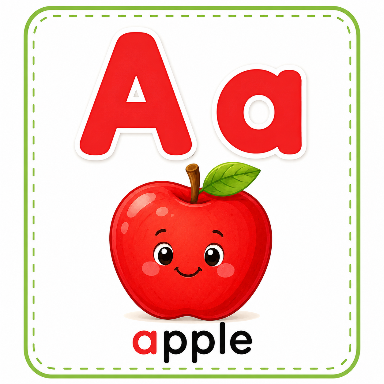 A is for Apple